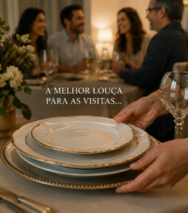 A melhor louça é para as visitas… e o melhor de nós, para quem?